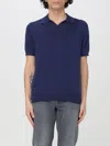 Brunello Cucinelli Polo Shirt  Men Color Blue