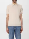 Brunello Cucinelli Polo Shirt  Men In Beige