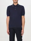 Brunello Cucinelli Polo Shirt  Men Color Blue 1