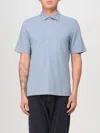 Brunello Cucinelli Polo Shirt  Men Color Blue In Blau