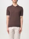 Brunello Cucinelli Polo Shirt  Men Color Brown