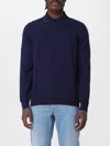 Brunello Cucinelli Polo Shirt  Men Color Navy In Blue