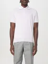 Brunello Cucinelli Lightweight Cotton Knit Polo Shirt In Orchid