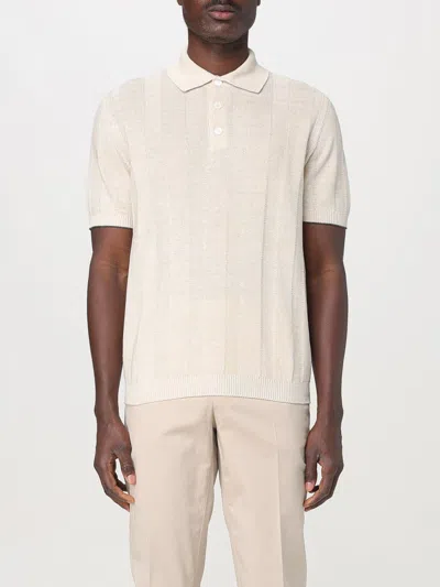 Brunello Cucinelli Polo Shirt  Men Color Sand In Sand