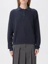 Brunello Cucinelli Polo Shirt  Woman Color Navy In Blue