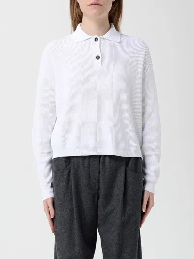 Brunello Cucinelli Polo Shirt  Woman Color White