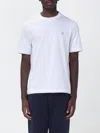 Brunello Cucinelli Cotton Jersey Crew Neck T-shirt With Logo In White
