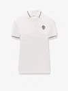 Brunello Cucinelli Logo Polo Shirt In White