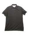 Brunello Cucinelli Polo Shirt With Lapel Short Sleeve In Black