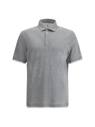 BRUNELLO CUCINELLI BRUNELLO CUCINELLI POLO SHIRTS