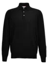 Brunello Cucinelli Collared Knit Polo Shirt In Ch101