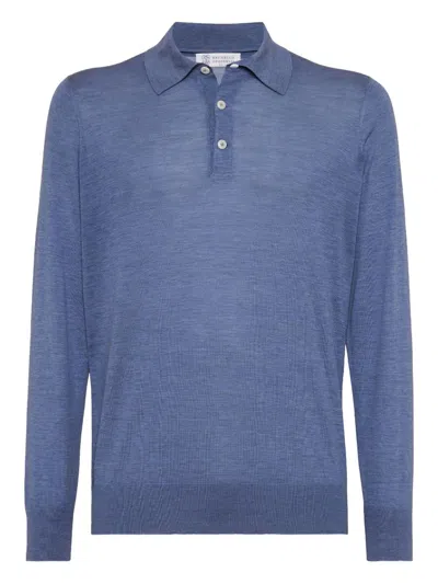 BRUNELLO CUCINELLI BRUNELLO CUCINELLI POLO SWEATER
