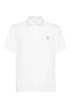Brunello Cucinelli Techno Jersey Polo Shirt In White