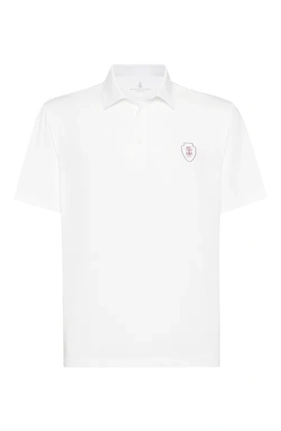 BRUNELLO CUCINELLI BRUNELLO CUCINELLI POLO WITH SHIRT COLLAR
