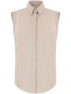 Brunello Cucinelli Shirts In Neutrals