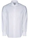 Brunello Cucinelli Poplin Shirt In White