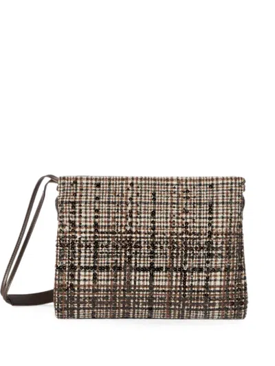Brunello Cucinelli Pouch Bag In Brown