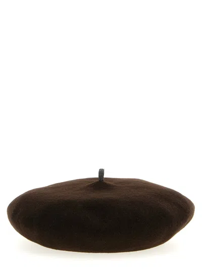Brunello Cucinelli 'precious Detail' Beanie In Black