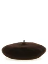 Brunello Cucinelli 'soft Round Loop Detail' Beanie In Brown