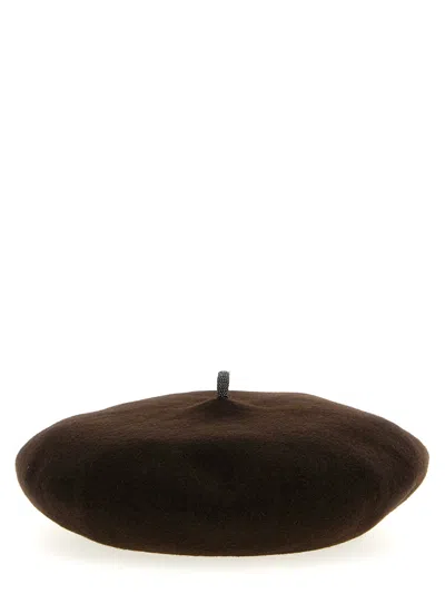 BRUNELLO CUCINELLI PRECIOUS DETAIL BEANIE