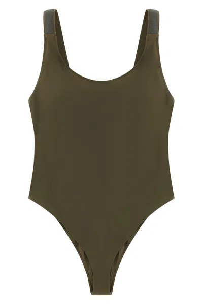BRUNELLO CUCINELLI 'PRECIOUS DETAILS' ONE-PIECE SWIMSUIT