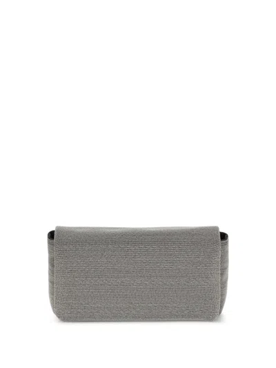 Brunello Cucinelli Precious Flap Shoulder Bag