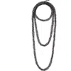Brunello Cucinelli Multi-chain Beaded Necklace In Black