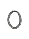 Brunello Cucinelli Precious Loops Necklace In Metallic