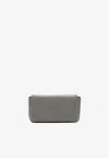 Brunello Cucinelli Precious Monili-embellished Crossbody Bag In Gray