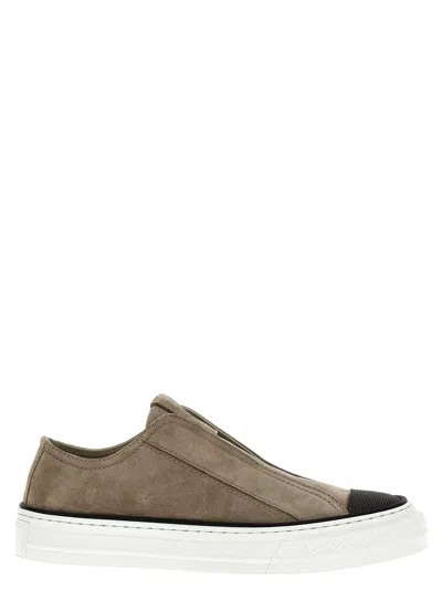 Brunello Cucinelli 'precious Toe' Sneakers