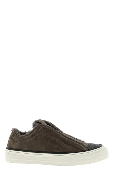BRUNELLO CUCINELLI 'PRECIOUS TOE' SNEAKERS