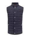 Brunello Cucinelli Quilted High Neck Sleeveless Jacket In Black