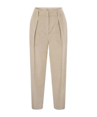 BRUNELLO CUCINELLI BRUNELLO CUCINELLI MONILI-EMBELLISHED TAILORED PANTS