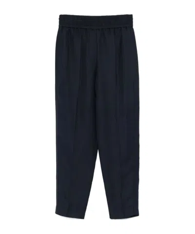 BRUNELLO CUCINELLI BRUNELLO CUCINELLI ELASTIC WAIST PANTS