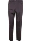 Brunello Cucinelli Pressed-crease Trousers In Brown