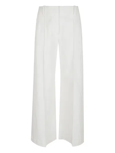 BRUNELLO CUCINELLI PRESSED-CREASE TROUSERS