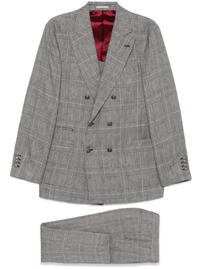 BRUNELLO CUCINELLI BRUNELLO CUCINELLI PRICE OF WALES SUIT