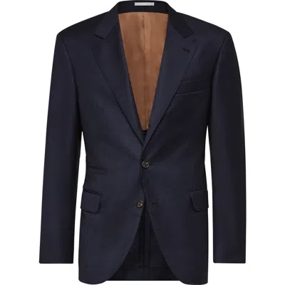 BRUNELLO CUCINELLI BRUNELLO CUCINELLI PRINCE OF WALES BLAZER