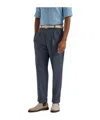 Brunello Cucinelli Prince Of Wales Double-pleated Check Trousers In Black