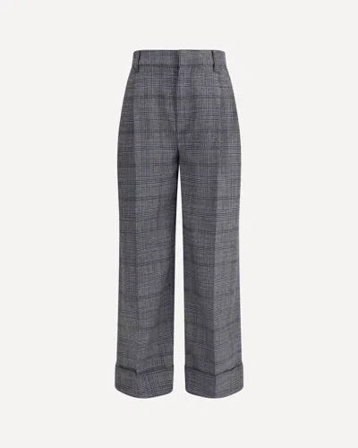 BRUNELLO CUCINELLI PRINCE OF WALES PATTERNED PANTS