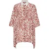 Brunello Cucinelli Print Shirt In Red