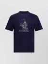 Brunello Cucinelli Anamnesis Print T-shirt In Blue