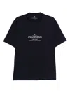 Brunello Cucinelli Cotton Crew Neck T-shirt With Graphic Print