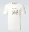 Brunello Cucinelli Grey Cotton Jersey Milano T-shirt In White