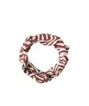 Brunello Cucinelli Printed Headband In Multi