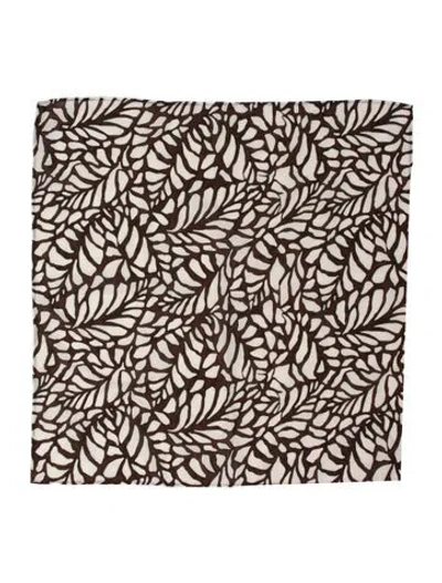 Pre-owned Brunello Cucinelli Printed Scarf In Brown