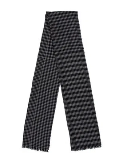 Pre-owned Brunello Cucinelli Printed Scarf W/ Tags In Neutral