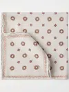 Brunello Cucinelli Double-faced Silk Pocket Square In 中性色