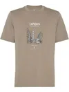 Brunello Cucinelli London T-shirt In Braun