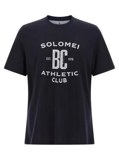 BRUNELLO CUCINELLI PRINTED T-SHIRT